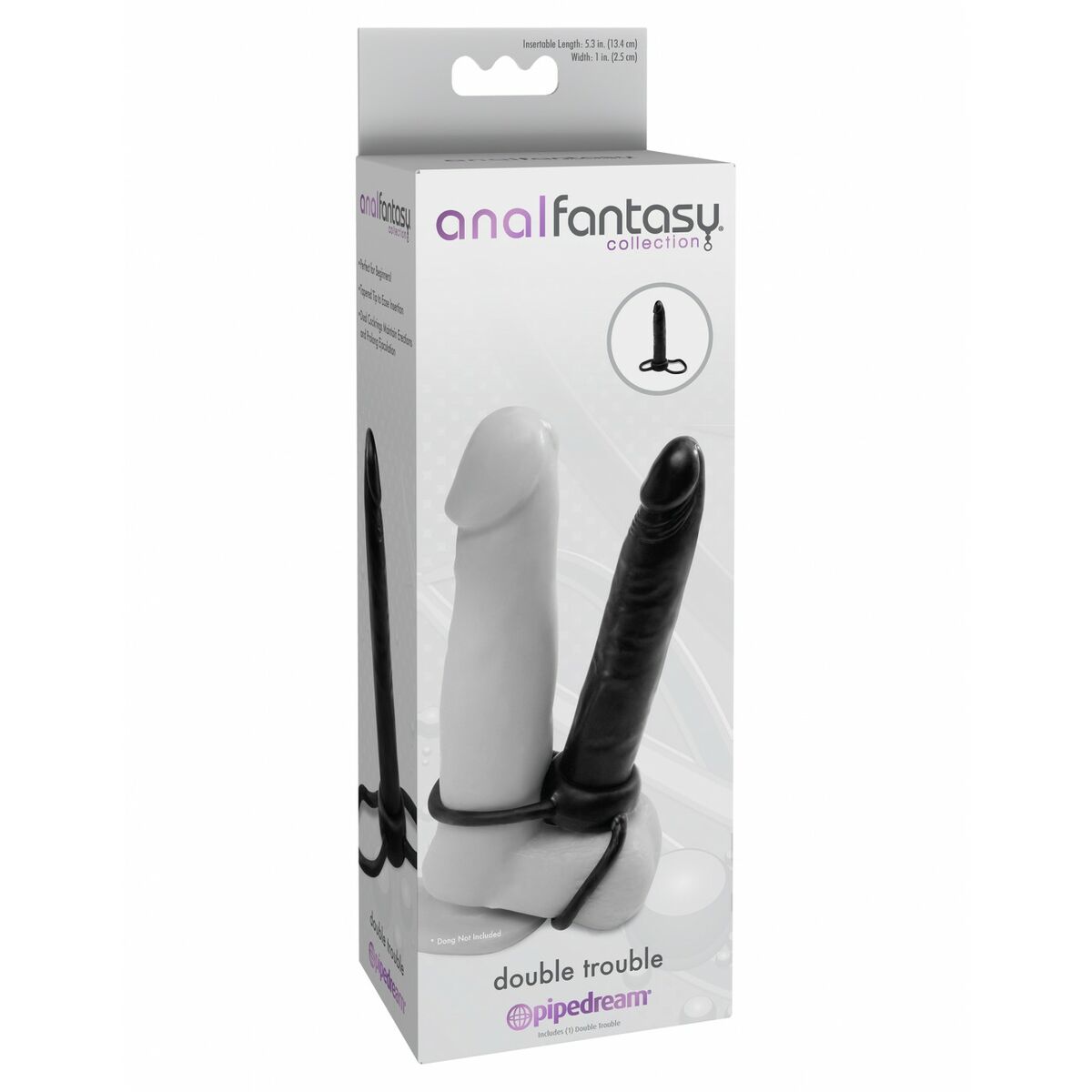 Vibratorius Pipedream Anal Fantasy Collection Juoda