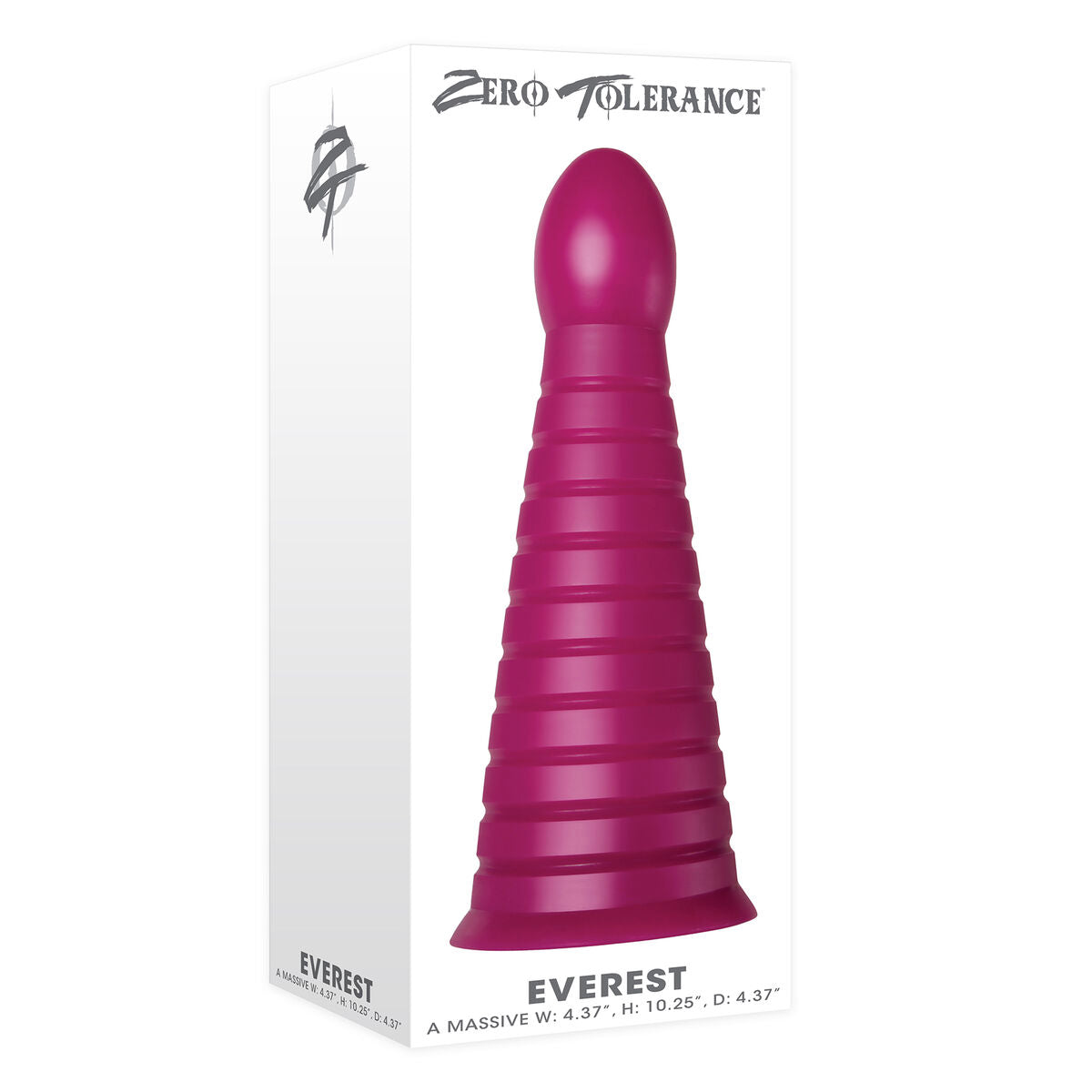 Vibratorius Zero Tolerance Everest Raudona