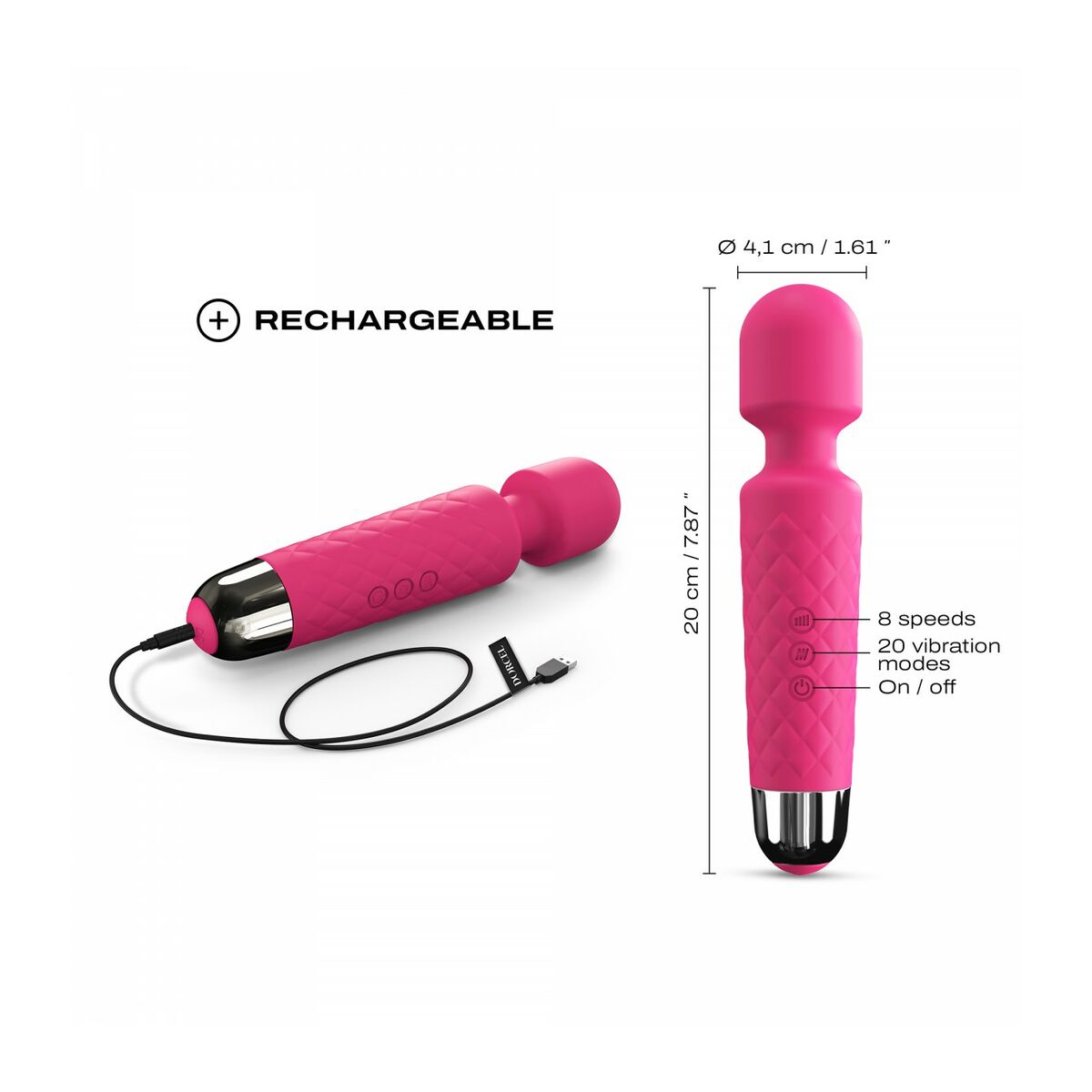 Vibratorius Dorcel DOR136-PINK Rožinė