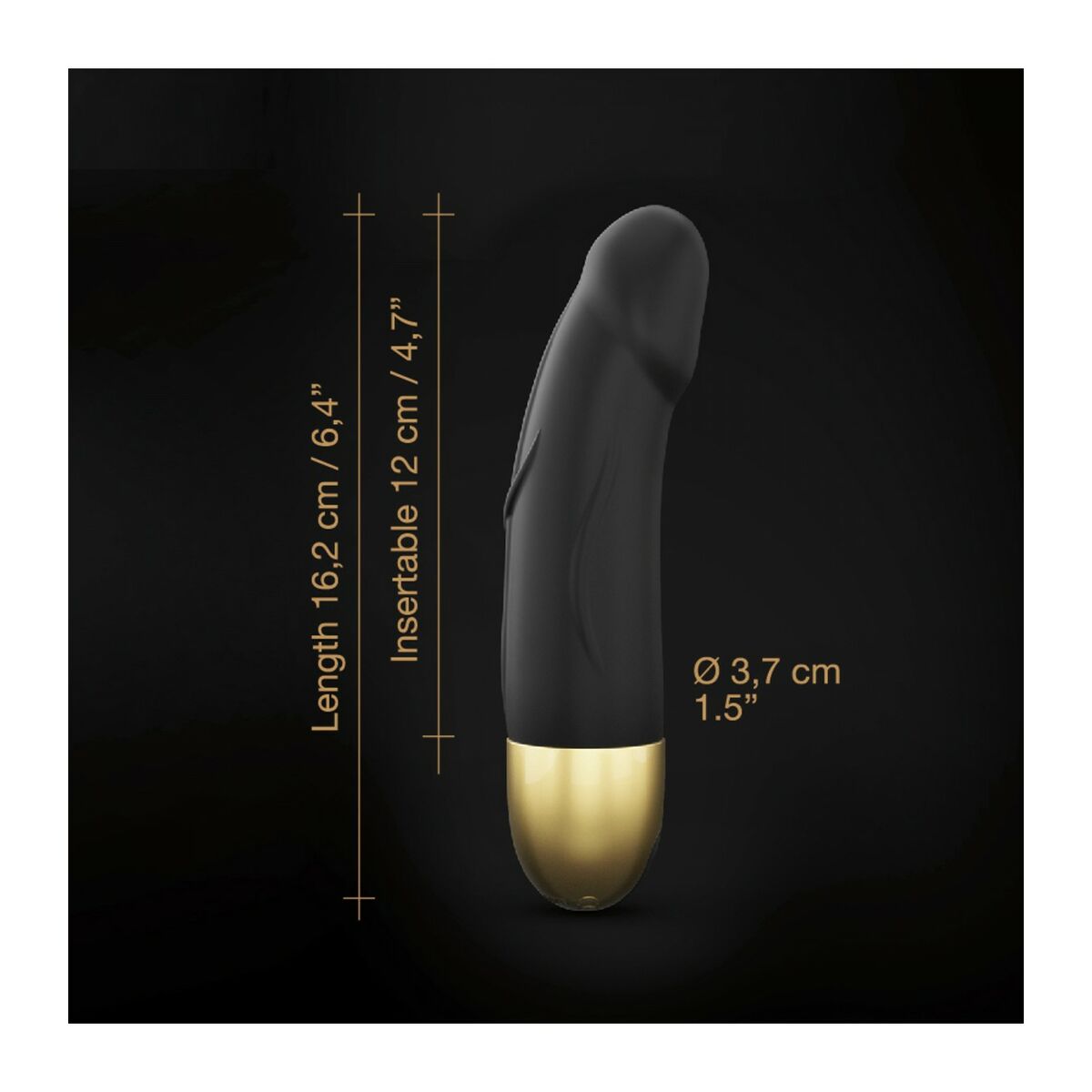 Vibratorius Dorcel DOR193-SCHWARZ Juoda S