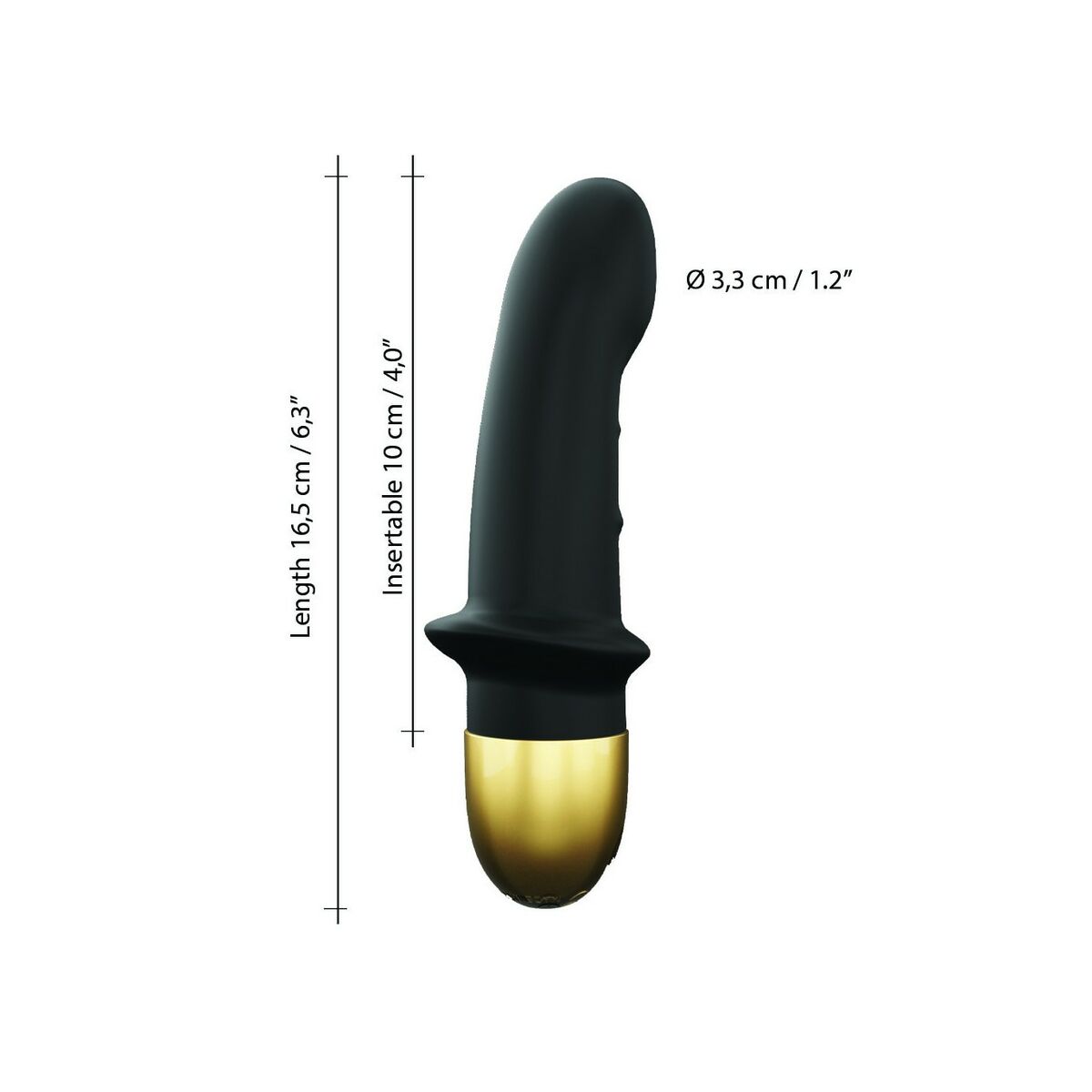 Vibratorius Dorcel DOR194-SCHWARZ Juoda