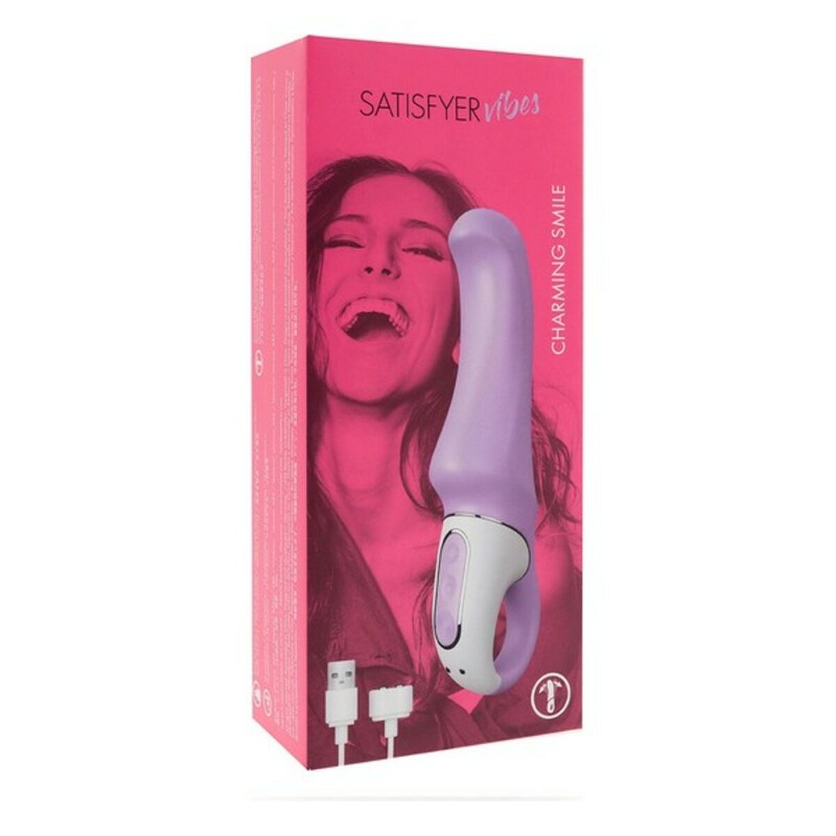 Vibratorius Satisfyer Vibes Charming Smile Purpurinė