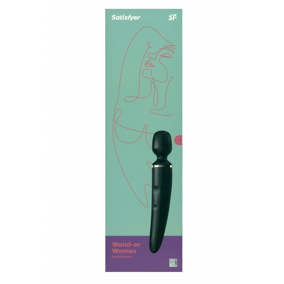 Vibratorius Satisfyer WAND-ER WOMEN Juoda XXL