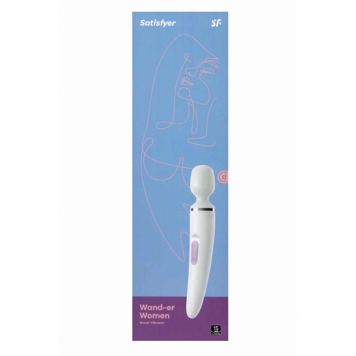 Wand masažuoklis Satisfyer Wand-er Woman Balta XXL