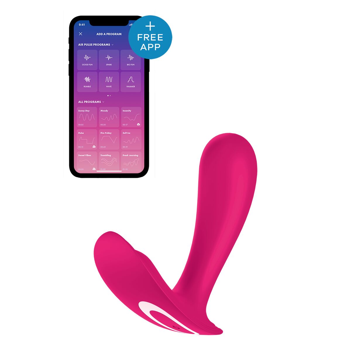 Vibratorius Satisfyer Top Secret Rožinė