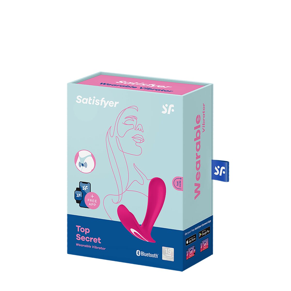 Vibratorius Satisfyer Top Secret Rožinė