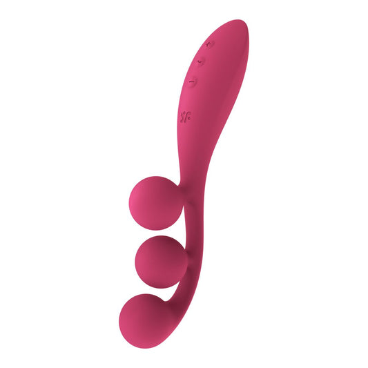 Vibratorius Satisfyer Tri Ball 1 Raudona