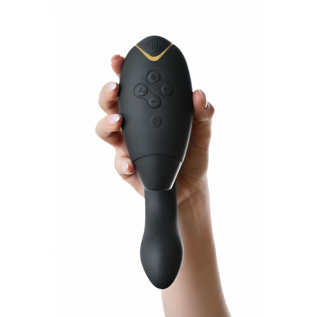 Vibratorius Womanizer WOM171-BLACK Juoda