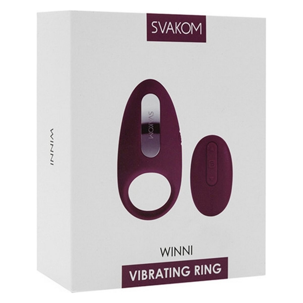 Winni Vibruojantis žiedas Violetinis Svakom N10467