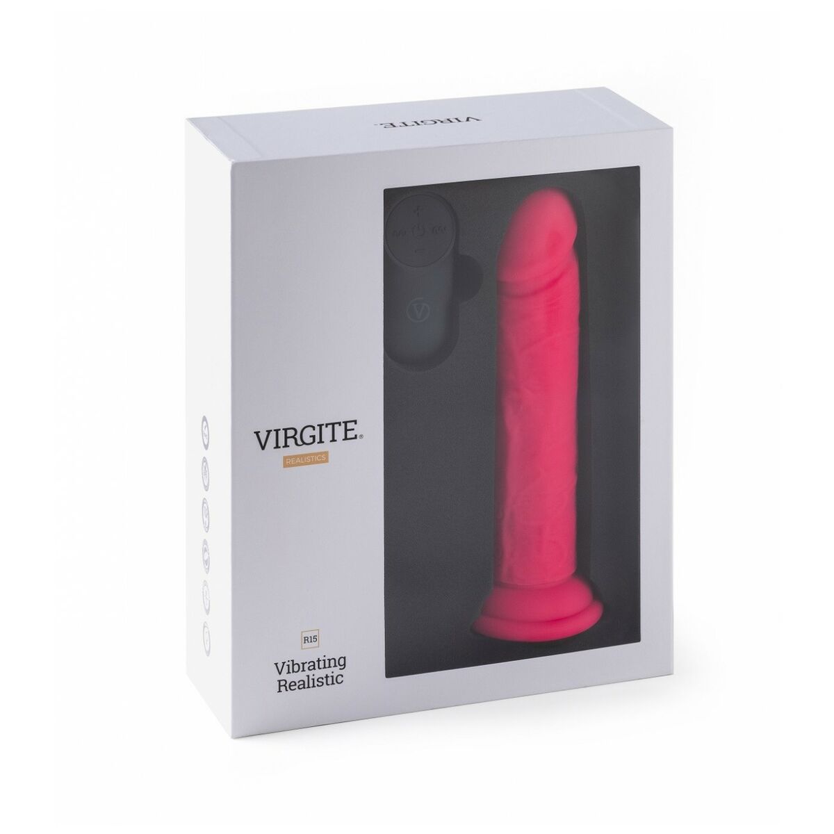 Ypatinga vibracija Virgite Rožinė 16,5 cm