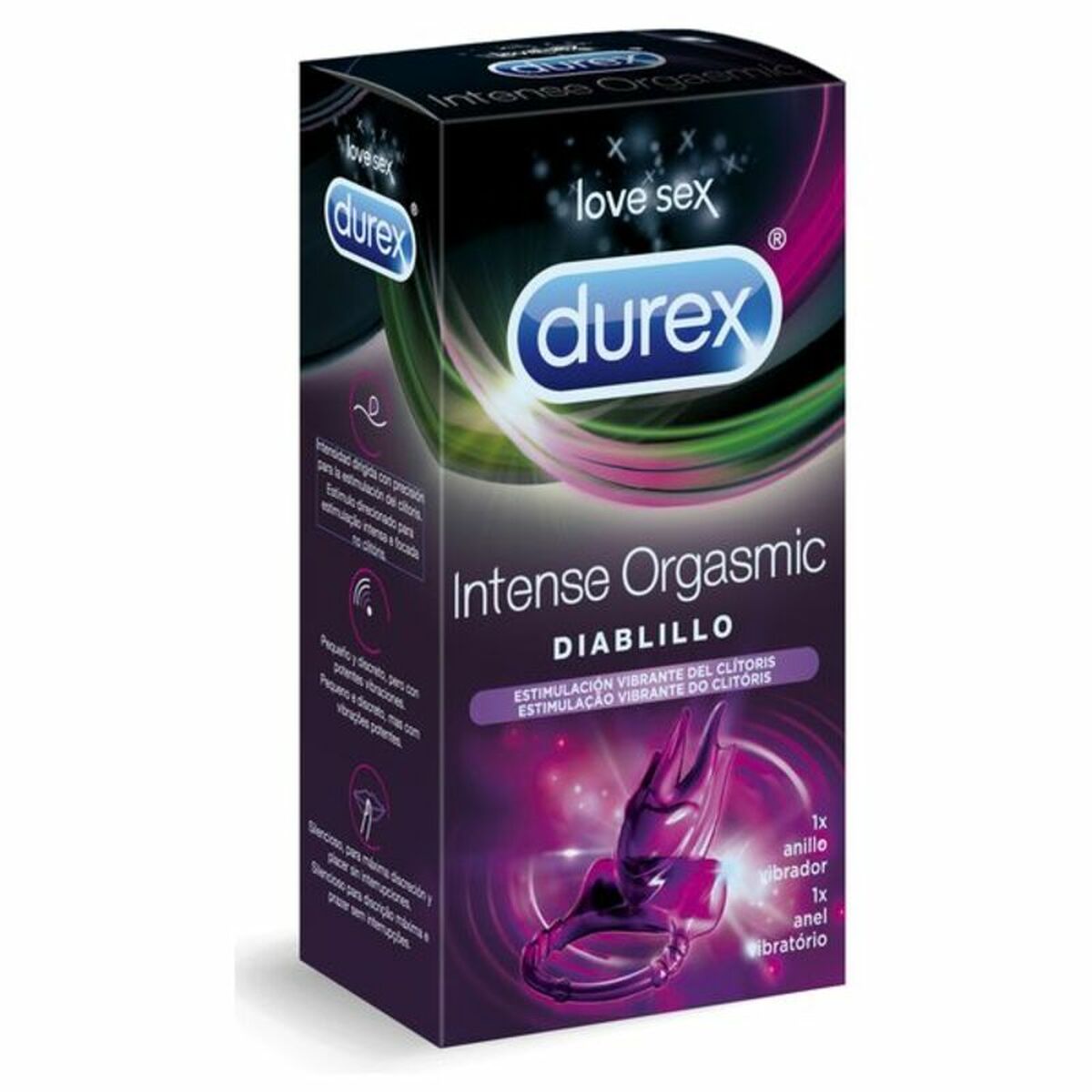 Vibruojantis žiedas Durex Toy Anillo Diablillo